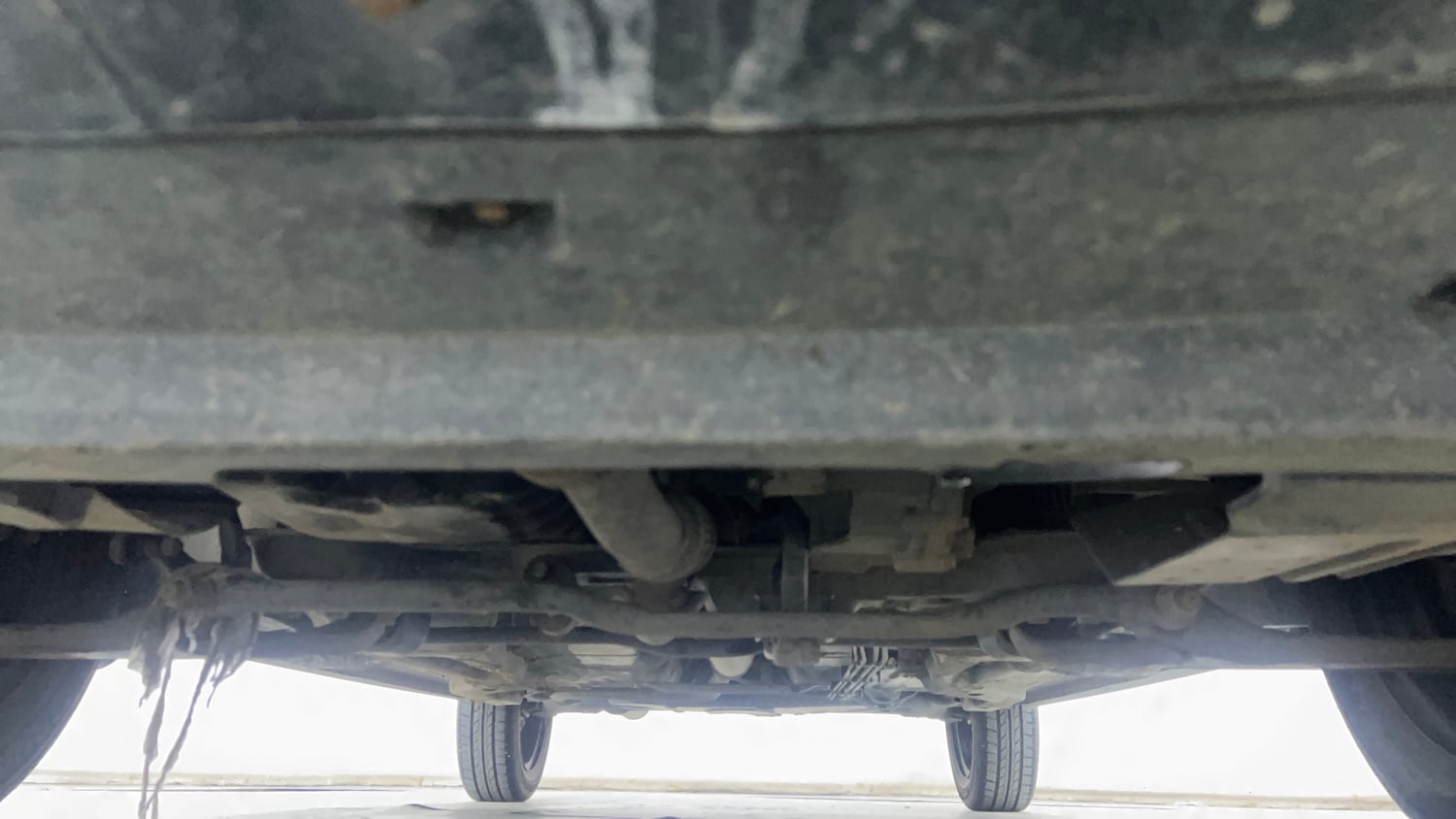 Used 2021 Tata Tiago XT Petrol Manual extra FRONT LEFT UNDERBODY VIEW