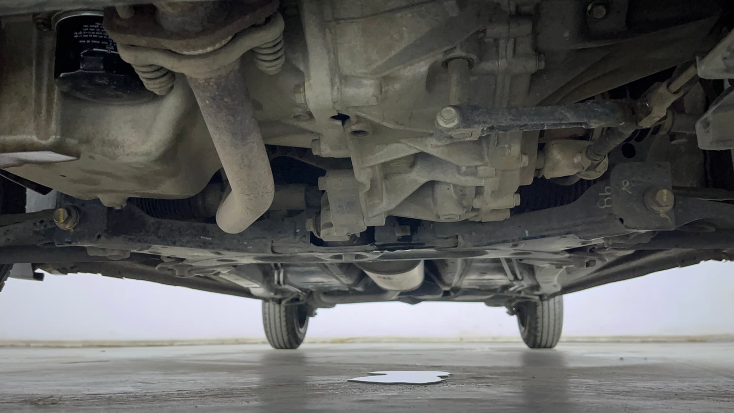 Used 2024 Maruti Suzuki Alto K10 VXi Plus Petrol Manual extra FRONT LEFT UNDERBODY VIEW