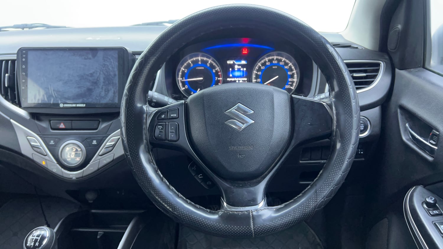Used 2021 Maruti Suzuki Baleno Zeta Petrol Manual interior STEERING VIEW