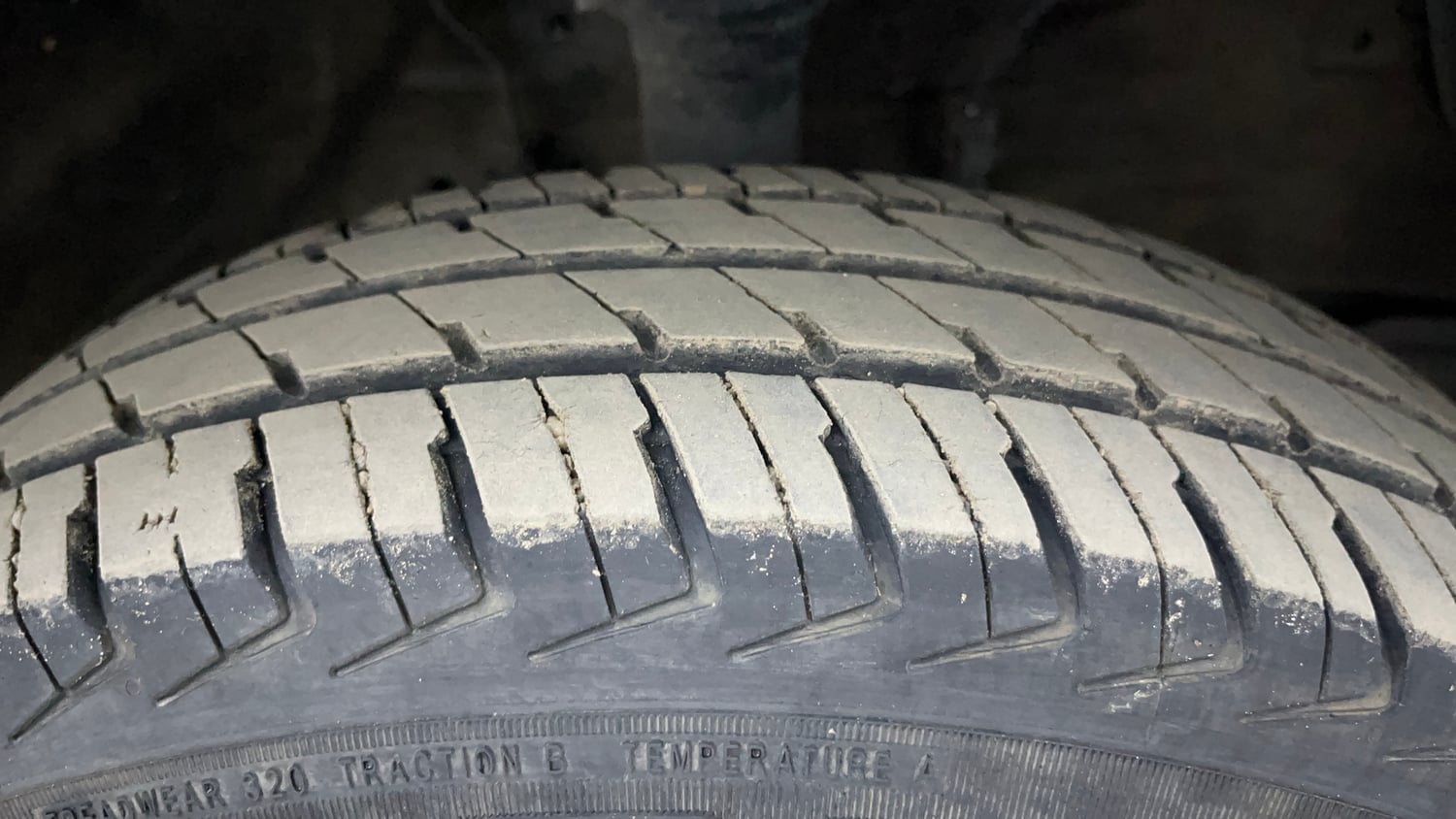 Used 2024 Maruti Suzuki Alto K10 VXi Plus Petrol Manual tyres RIGHT FRONT TYRE TREAD VIEW
