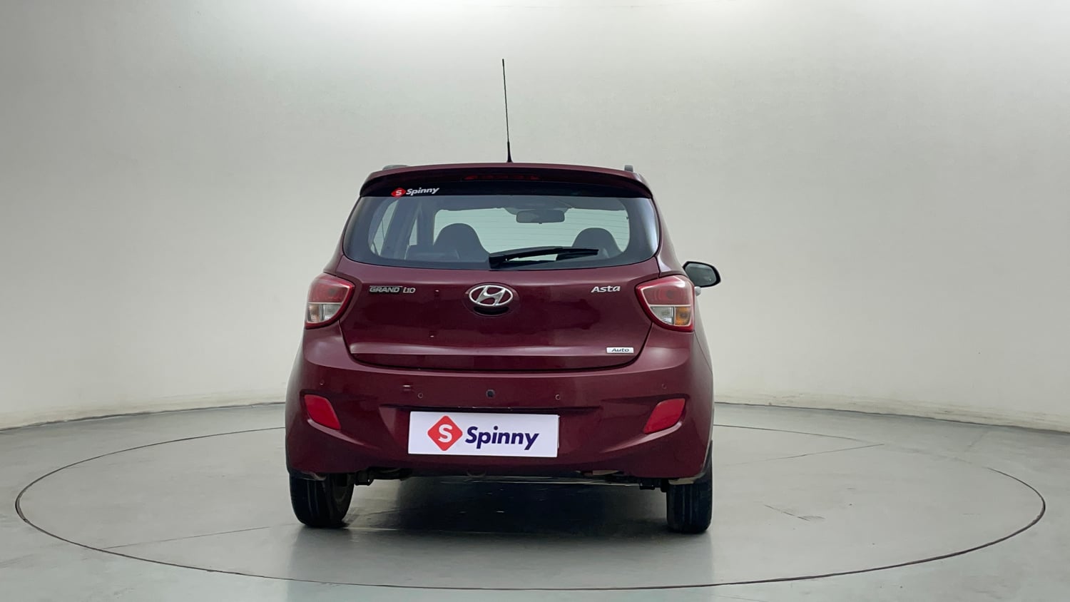 Used 2016 Hyundai Grand i10 Asta AT 1.2 Kappa VTVT Petrol Automatic exterior BACK VIEW