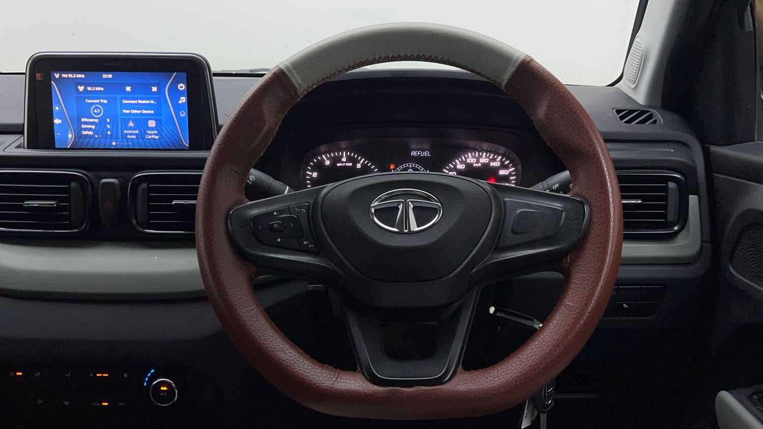 Used 2022 Tata Punch Adventure Rhythm Pack MT Petrol Manual interior STEERING VIEW
