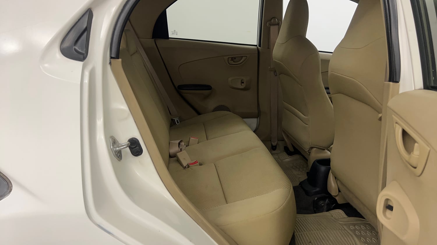 Used 2013 Honda Brio S MT Petrol Manual interior RIGHT SIDE REAR DOOR CABIN VIEW