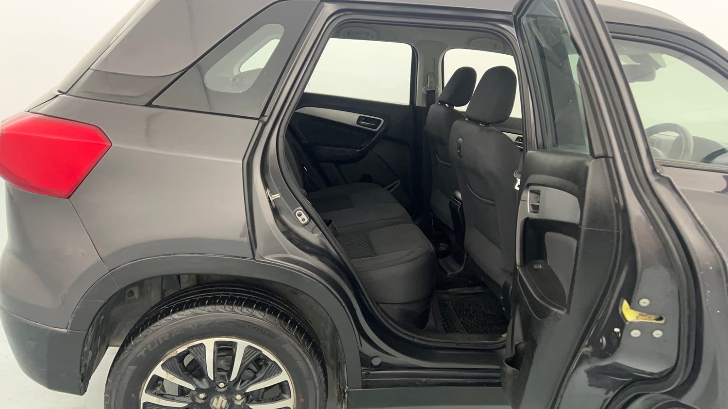Used 2021 maruti-suzuki Vitara Brezza ZXi Plus Petrol Manual interior RIGHT SIDE REAR DOOR CABIN VIEW