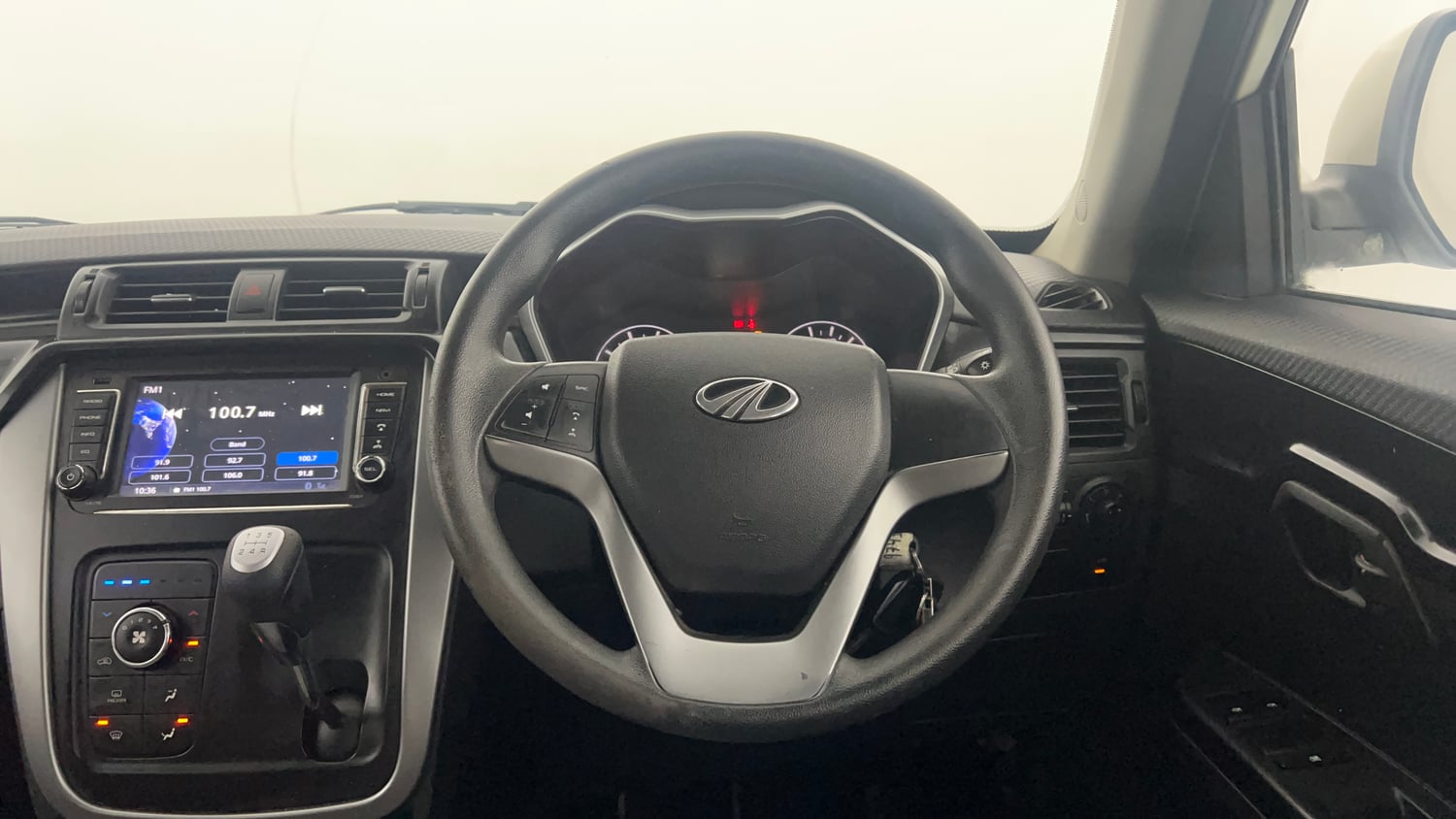 Used 2019 Mahindra KUV100 NXT K8 6 STR Petrol Manual interior STEERING VIEW