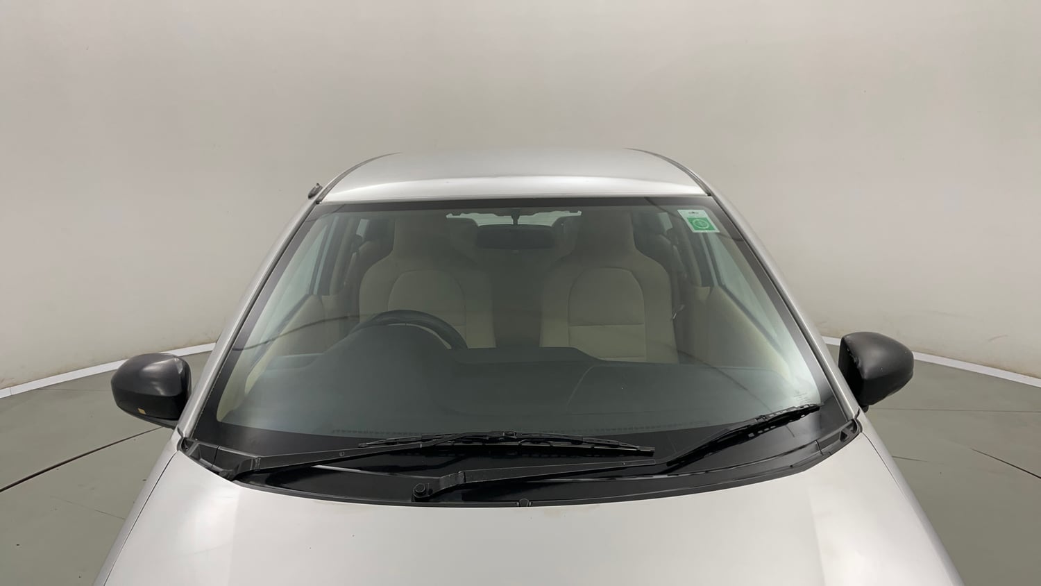 Used 2018 Honda Brio S MT Petrol Manual exterior FRONT WINDSHIELD VIEW