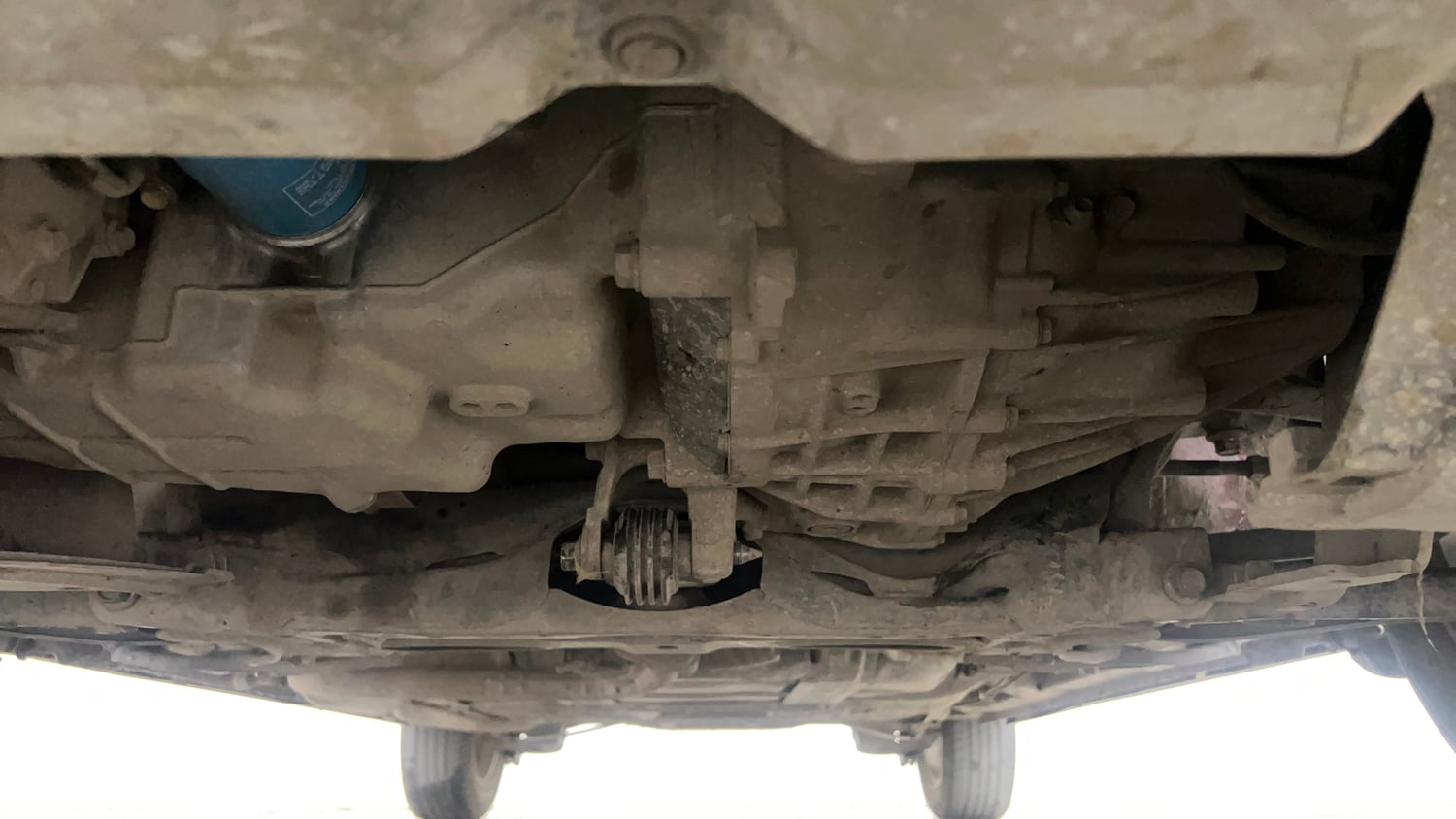 Used 2021 Honda WR-V VX MT Petrol Petrol Manual extra FRONT LEFT UNDERBODY VIEW