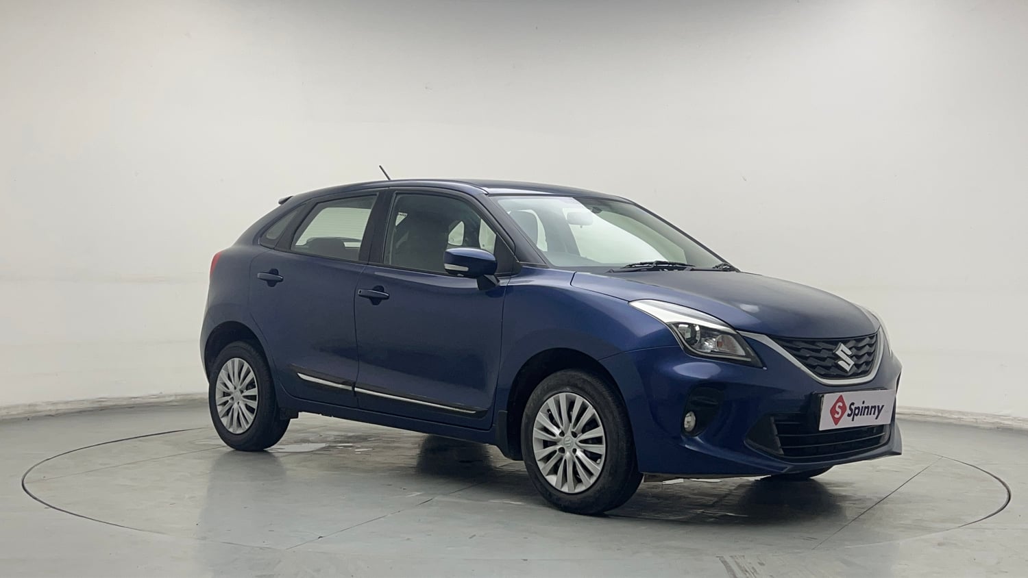 Used 2019 Maruti Suzuki Baleno Delta Petrol Manual exterior RIGHT FRONT CORNER VIEW