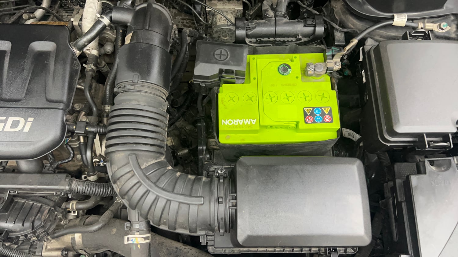 Used 2020 Kia Sonet HTX 1.0 iMT Petrol Manual engine ENGINE LEFT SIDE VIEW