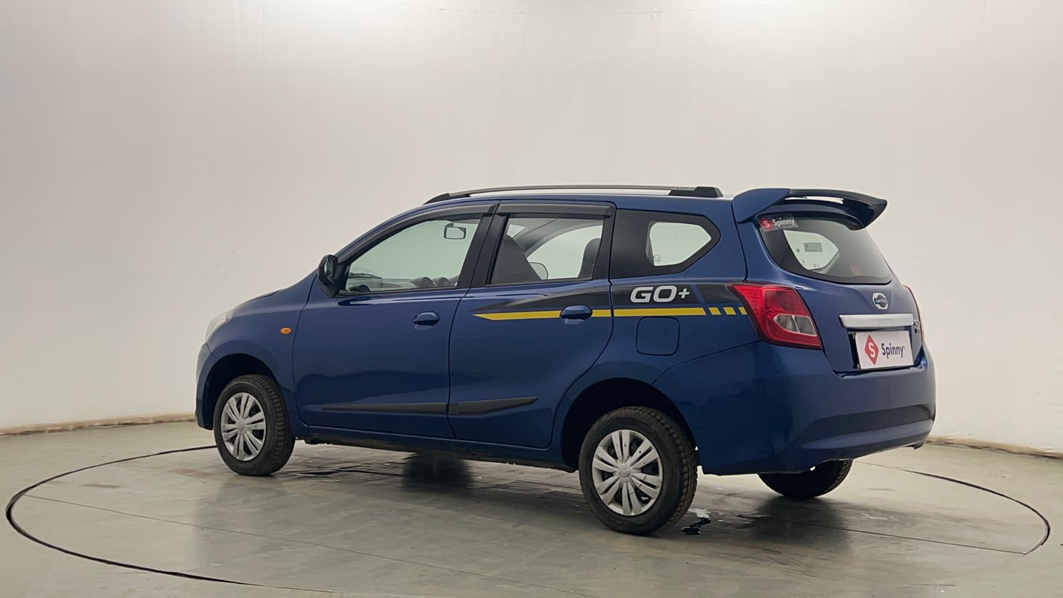 Used 2016 Datsun Go Plus Style Edition Petrol Manual exterior LEFT REAR CORNER VIEW