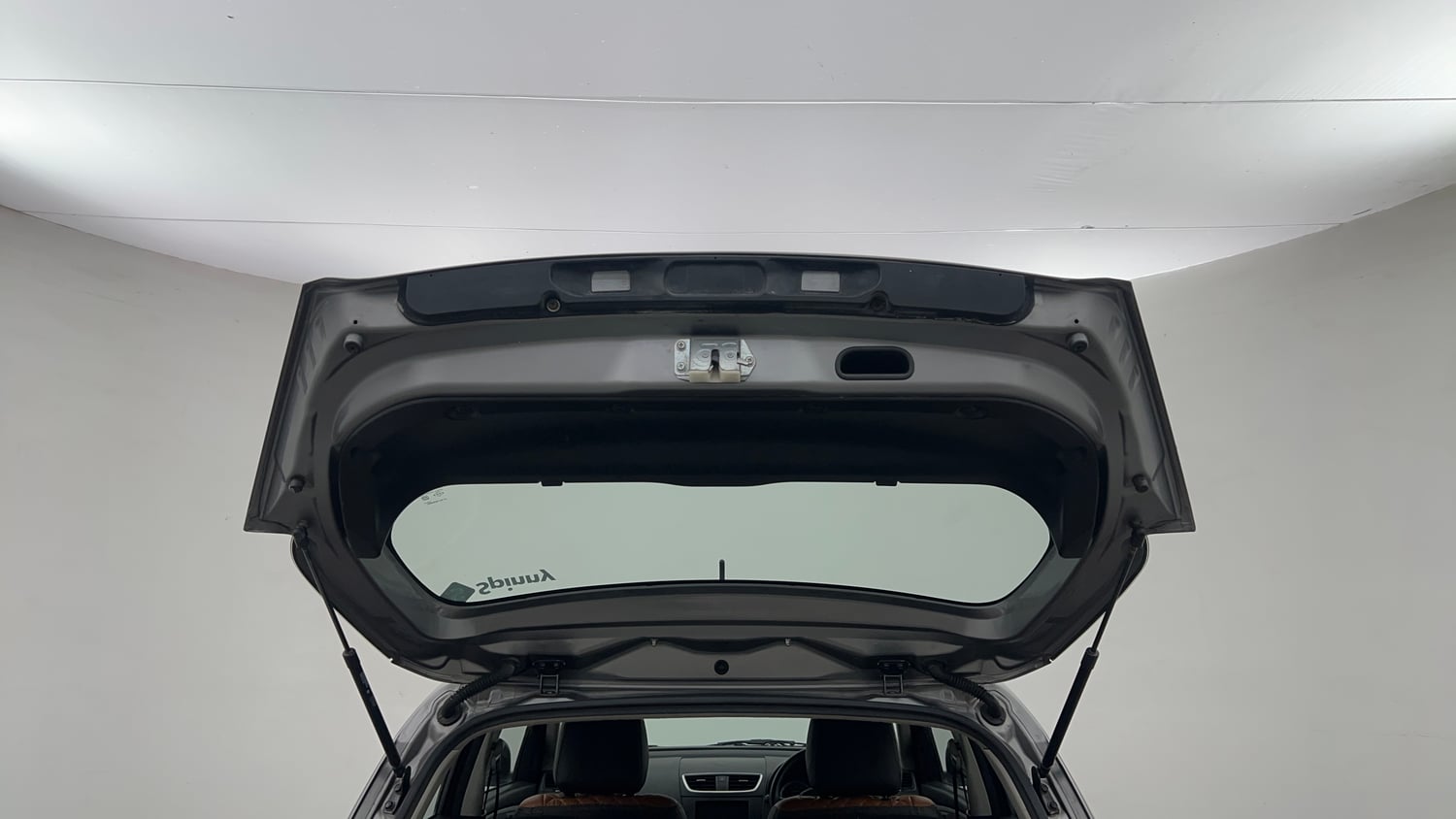 Used 2013 Maruti Suzuki Swift VXi Petrol Manual interior DICKY DOOR OPEN VIEW