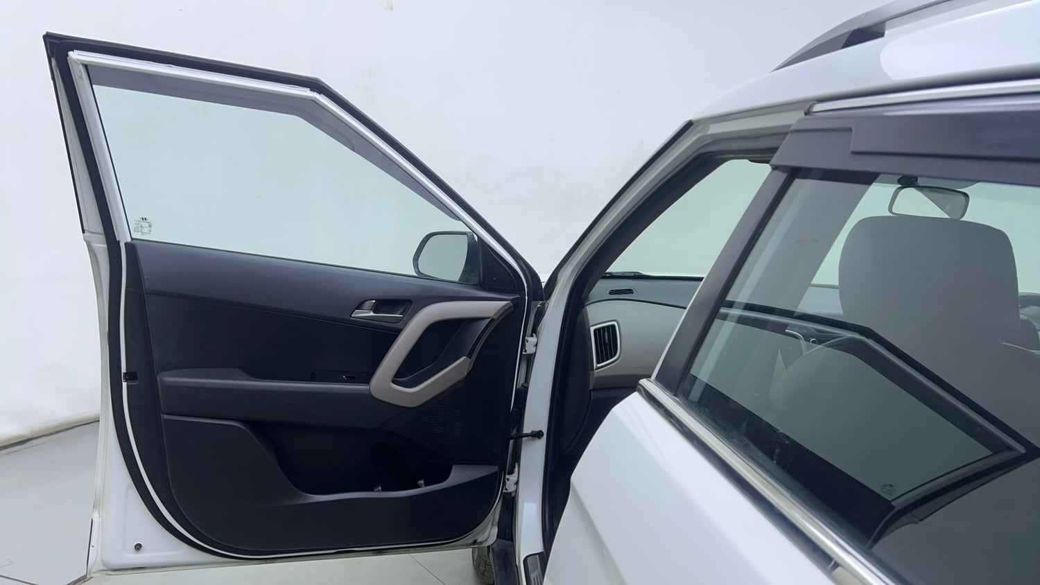 Used 2017 Hyundai Creta 1.6 SX Plus AT Petrol Petrol Automatic interior LEFT FRONT DOOR OPEN VIEW