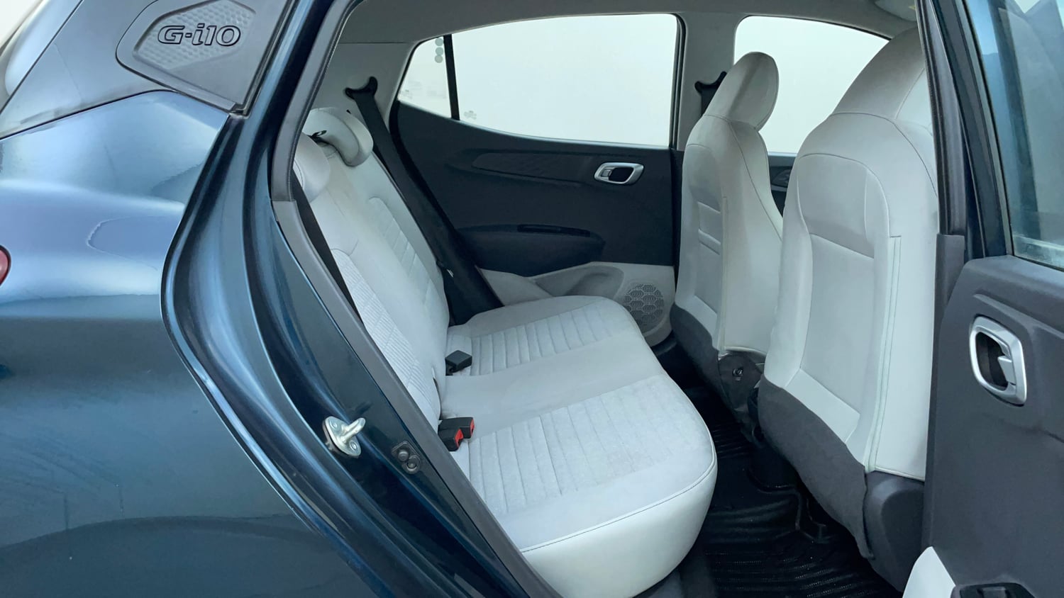 Used 2023 Hyundai Grand i10 Nios Sportz 1.2 Kappa VTVT Petrol Manual interior RIGHT SIDE REAR DOOR CABIN VIEW