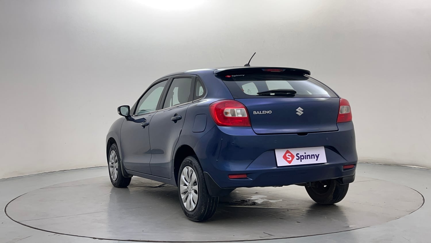 Used 2019 Maruti Suzuki Baleno Delta 1.2 AT Petrol Automatic exterior LEFT REAR CORNER VIEW