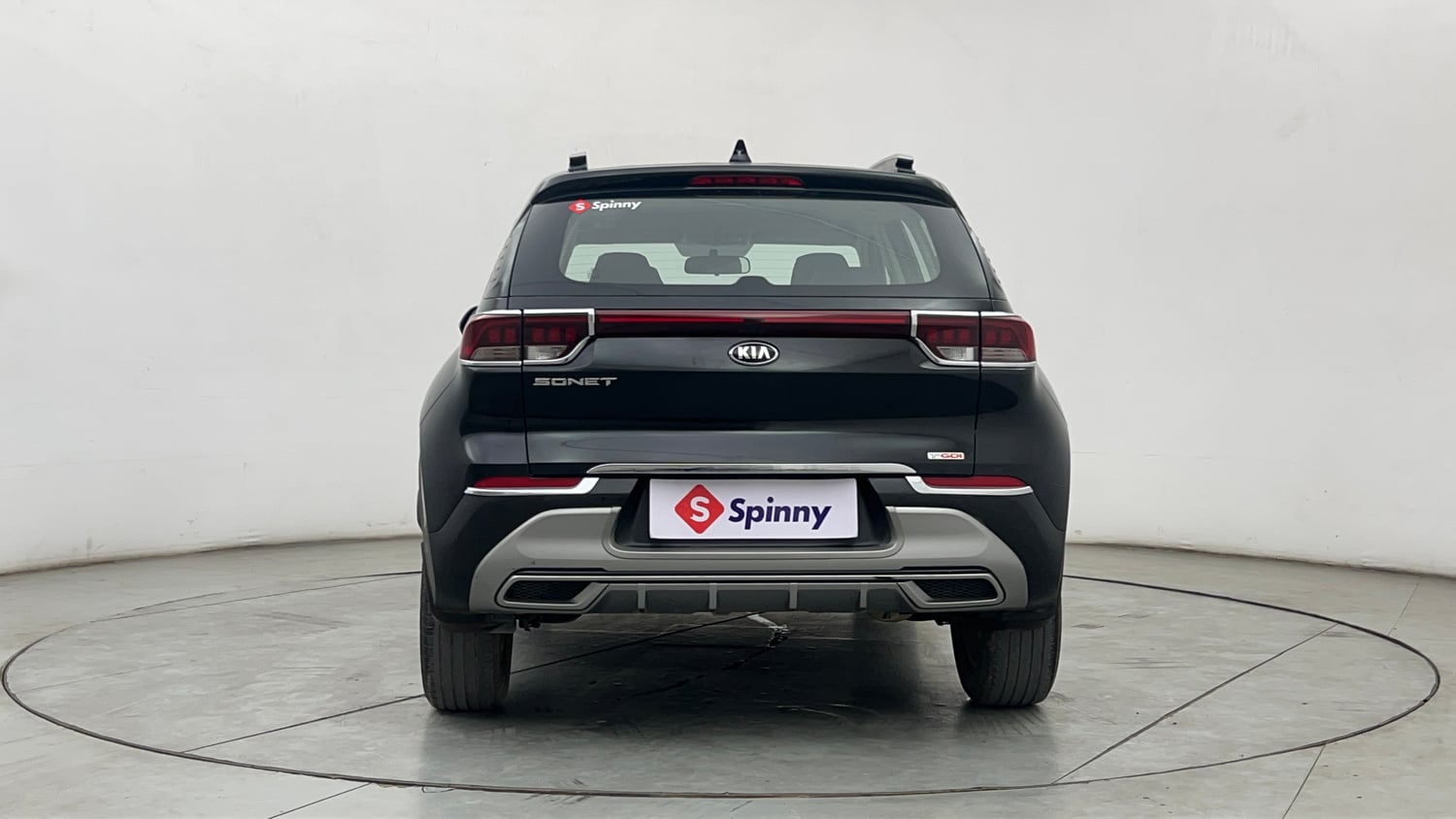 Used 2020 Kia Sonet HTX 1.0 iMT Petrol Manual exterior BACK VIEW