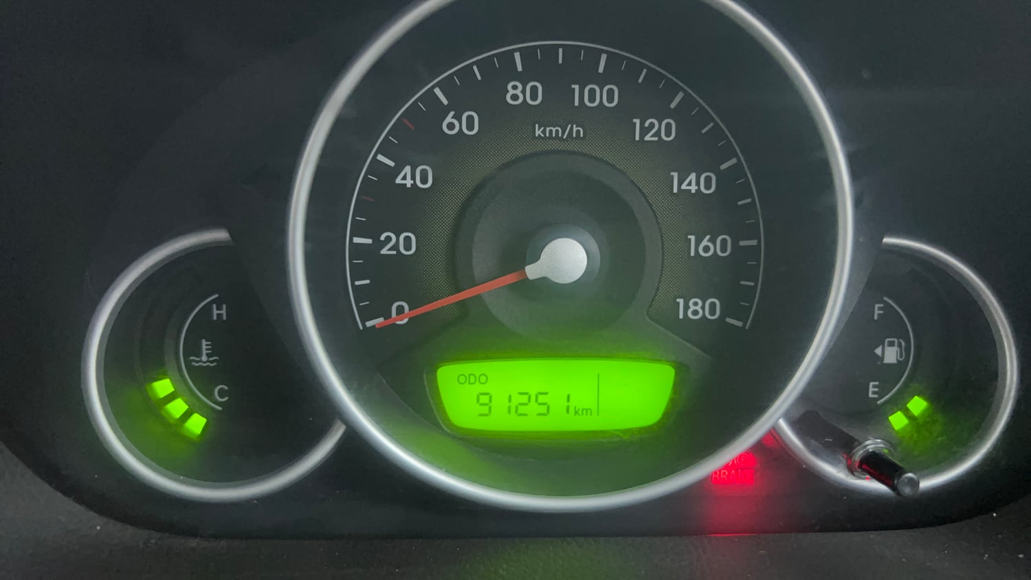 Used 2016 Hyundai Eon Magna + Petrol Manual interior CLUSTERMETER VIEW