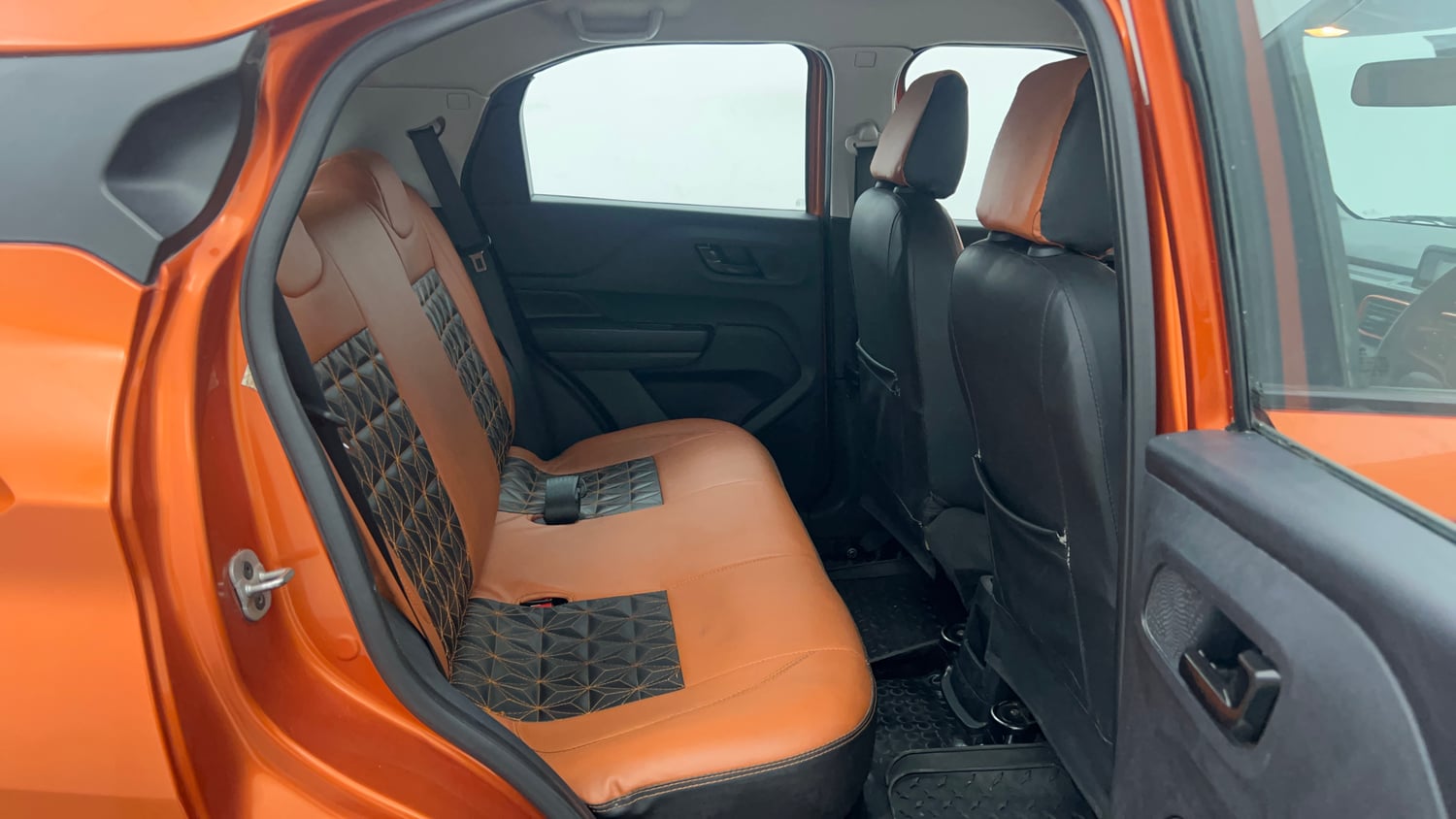 Used 2024 Tata Punch Adventure iCNG Cng Manual interior RIGHT SIDE REAR DOOR CABIN VIEW