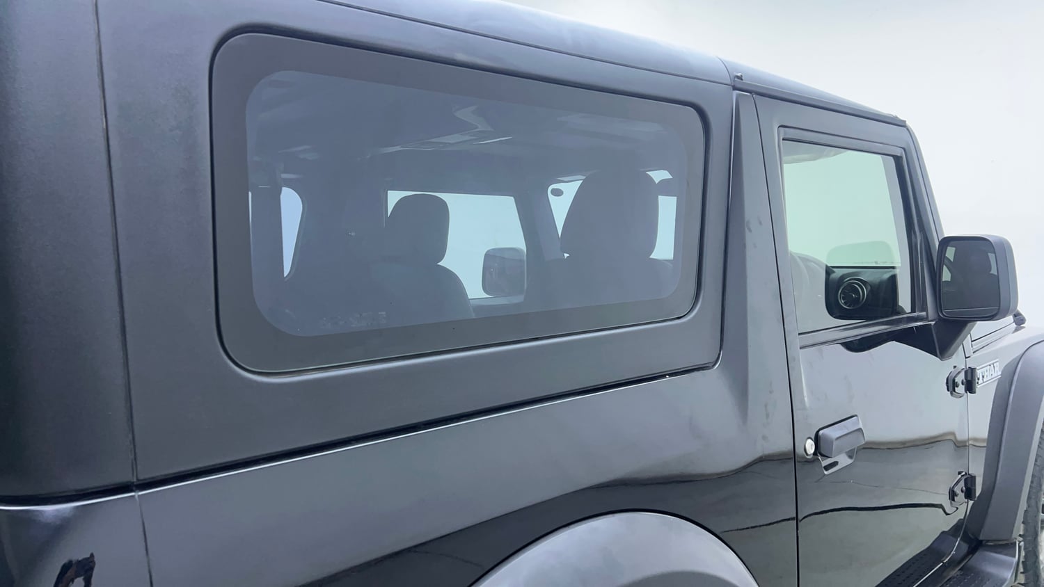 Used 2023 mahindra Thar LX Hard Top Diesel MT 4WD Diesel Manual interior RIGHT REAR DOOR OPEN VIEW