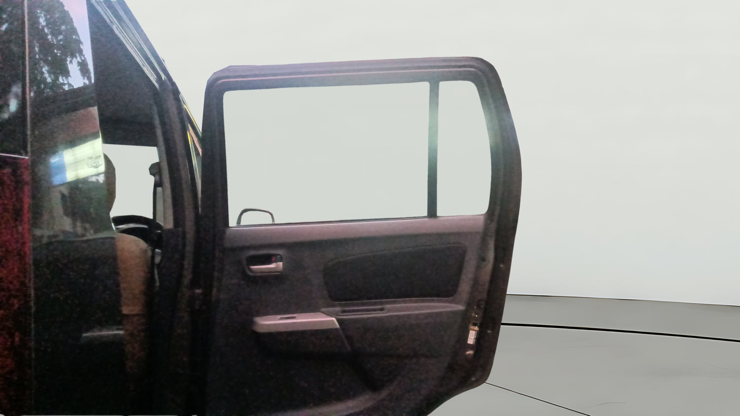 Used 2012 Maruti Suzuki Wagon R 1.0 VXi Petrol Manual interior RIGHT REAR DOOR OPEN VIEW