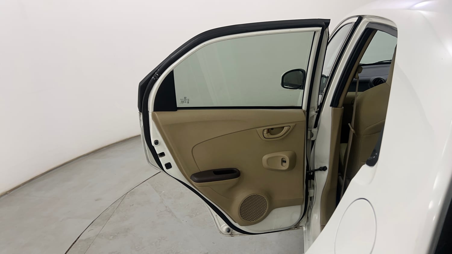 Used 2013 Honda Brio S MT Petrol Manual interior LEFT REAR DOOR OPEN VIEW