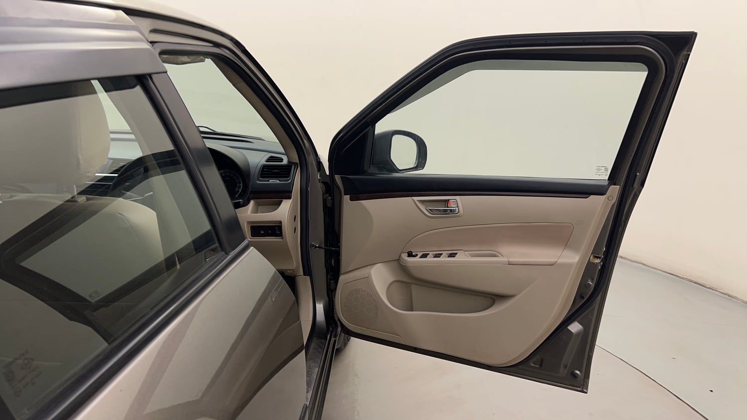 Used 2017 Maruti Suzuki Swift Dzire VXI (O) Petrol Manual interior RIGHT FRONT DOOR OPEN VIEW