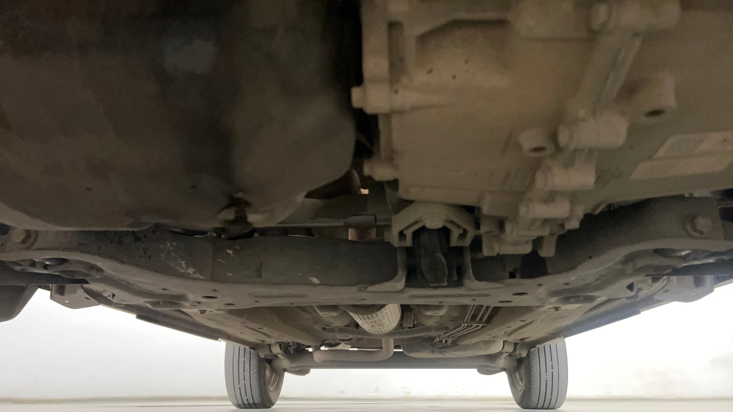 Used 2021 Ford EcoSport Titanium Plus 1.5L Ti-VCT AT Petrol Automatic extra FRONT LEFT UNDERBODY VIEW