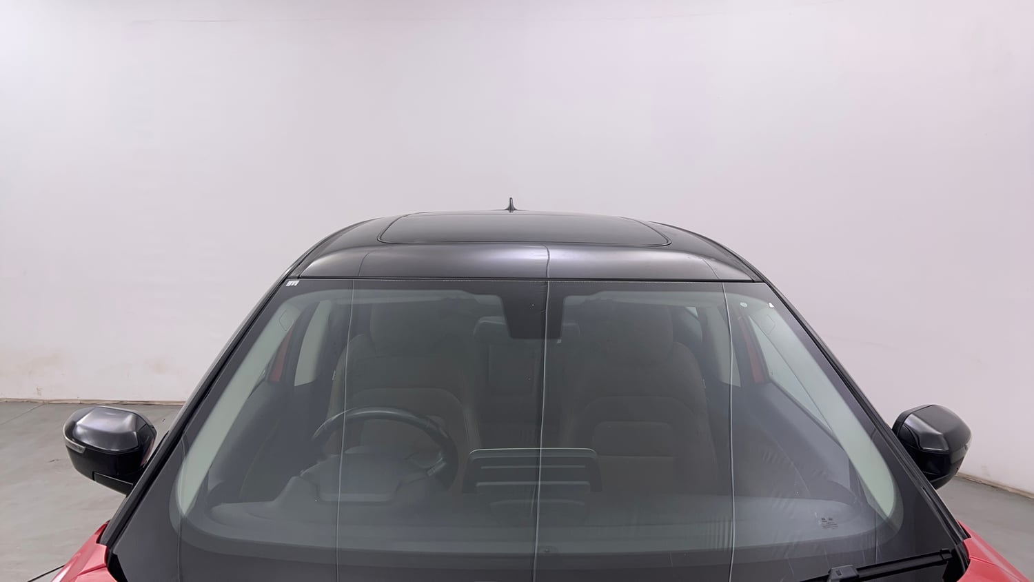 Used 2020 Tata Harrier XZA Plus Dual Tone Diesel Automatic exterior FRONT WINDSHIELD VIEW