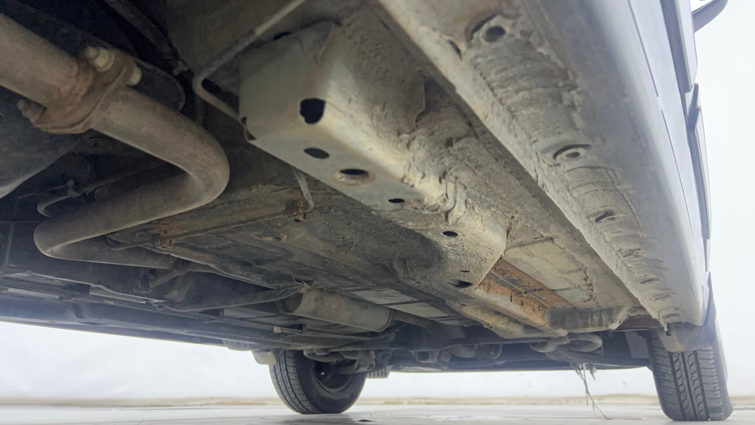 Used 2021 Tata Tiago XT Petrol Manual extra REAR RIGHT UNDERBODY VIEW