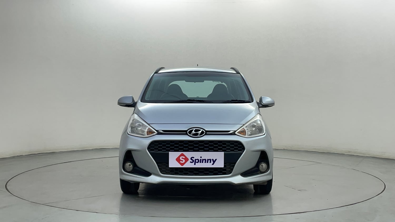 Used 2019 Hyundai Grand i10 Sportz 1.2 Kappa VTVT Petrol Manual exterior FRONT VIEW