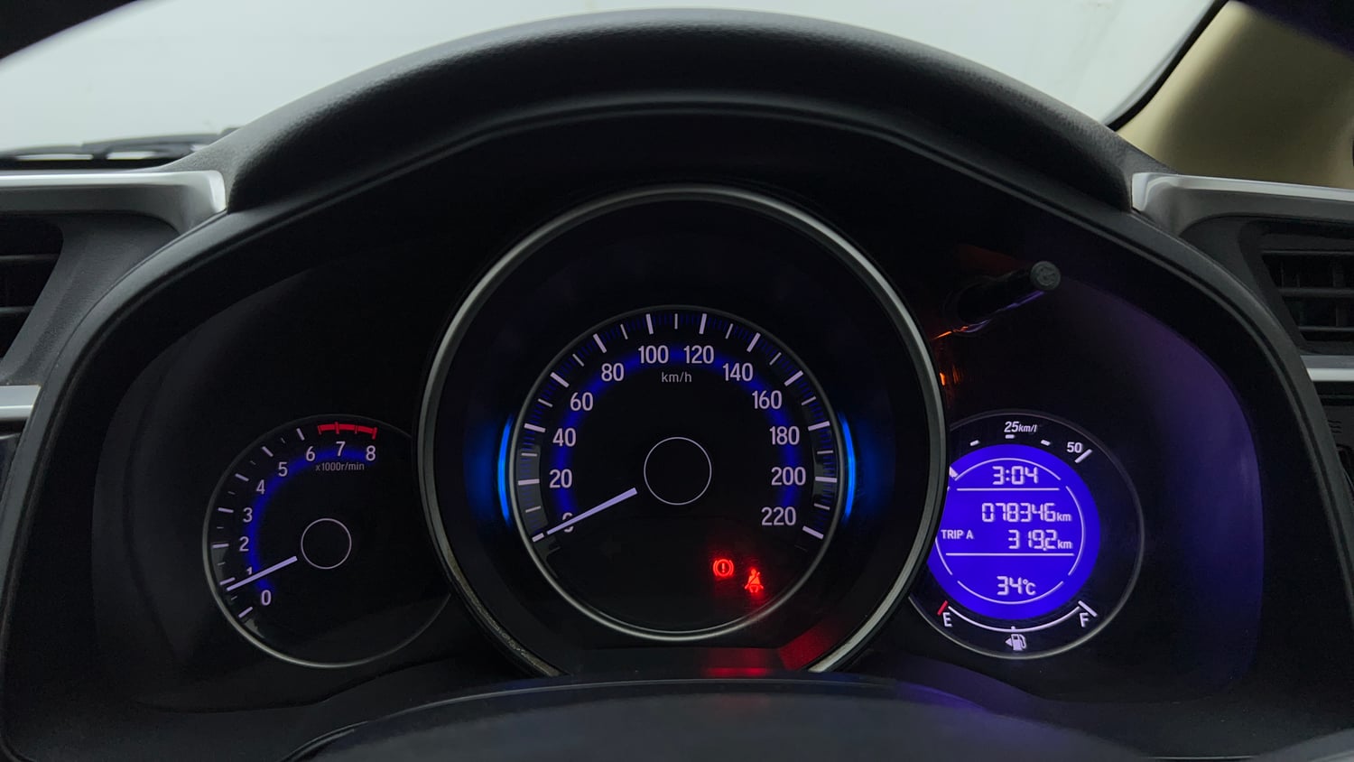 Used 2018 Honda Jazz V Petrol Petrol Manual interior CLUSTERMETER VIEW