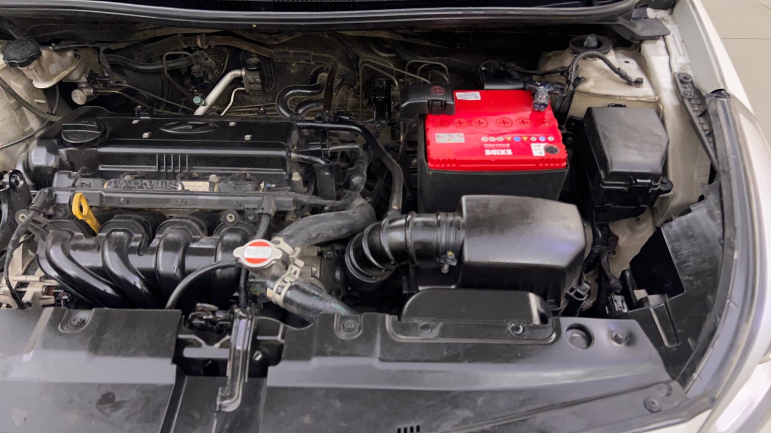 Used 2016 Hyundai Verna 1.6 VTVT SX Petrol Manual engine ENGINE LEFT SIDE VIEW