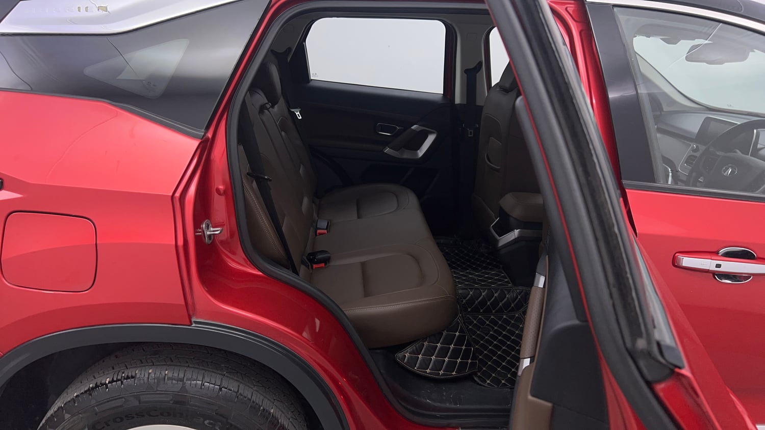 Used 2020 Tata Harrier XZA Plus Dual Tone Diesel Automatic interior RIGHT SIDE REAR DOOR CABIN VIEW