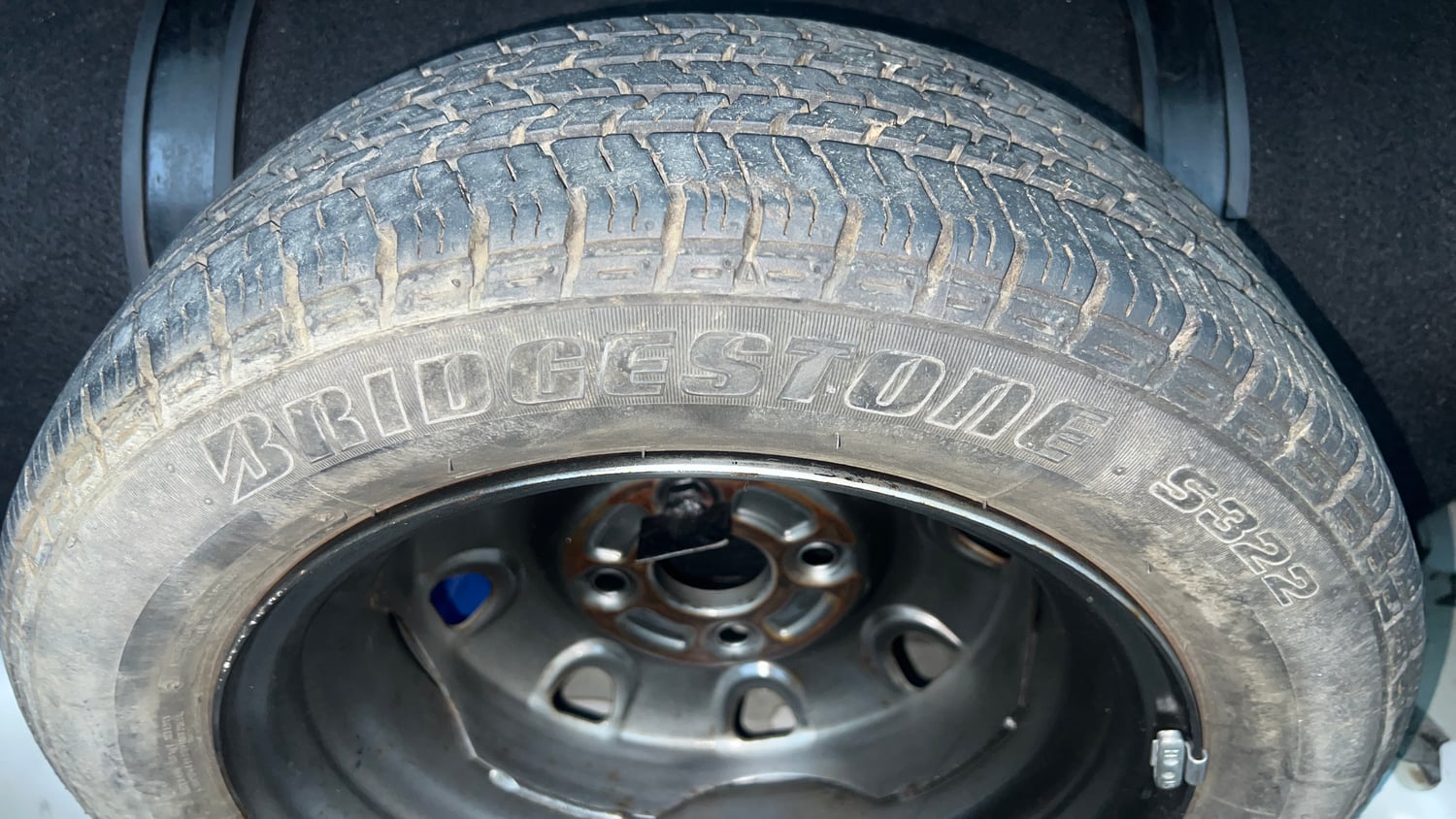 Used 2017 Maruti Suzuki Alto K10 LXI Petrol+cng(outside fitted) Cng Manual tyres SPARE TYRE VIEW