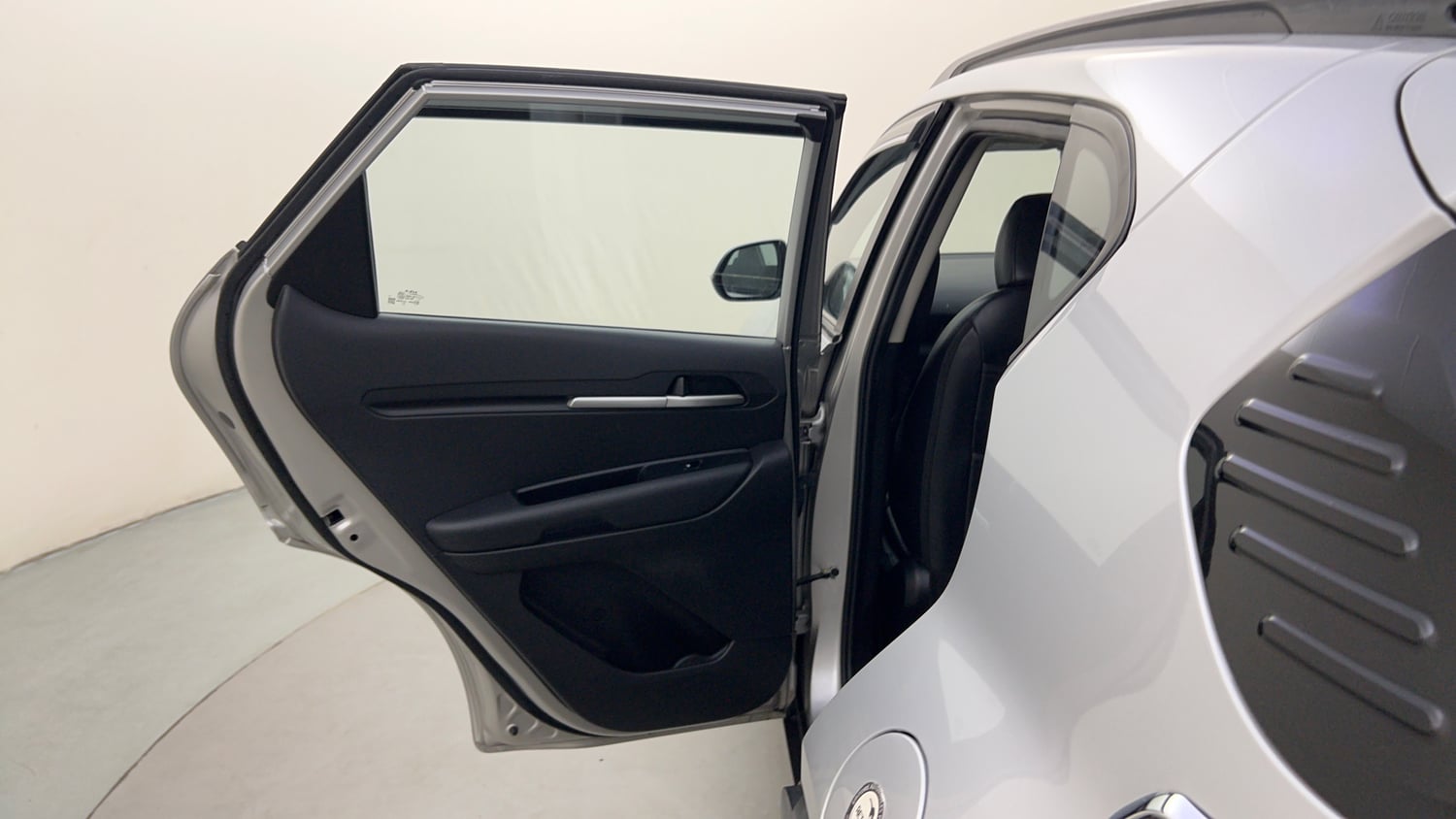 Used 2022 Kia Sonet HTK Plus 1.2 Petrol Manual interior LEFT REAR DOOR OPEN VIEW