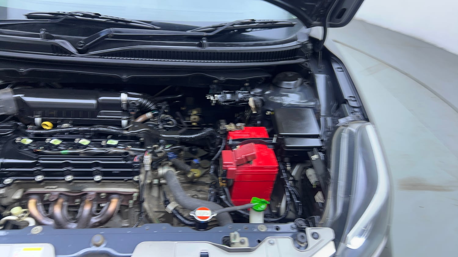 Used 2021 Maruti Suzuki Baleno Zeta Petrol Manual engine ENGINE LEFT SIDE VIEW