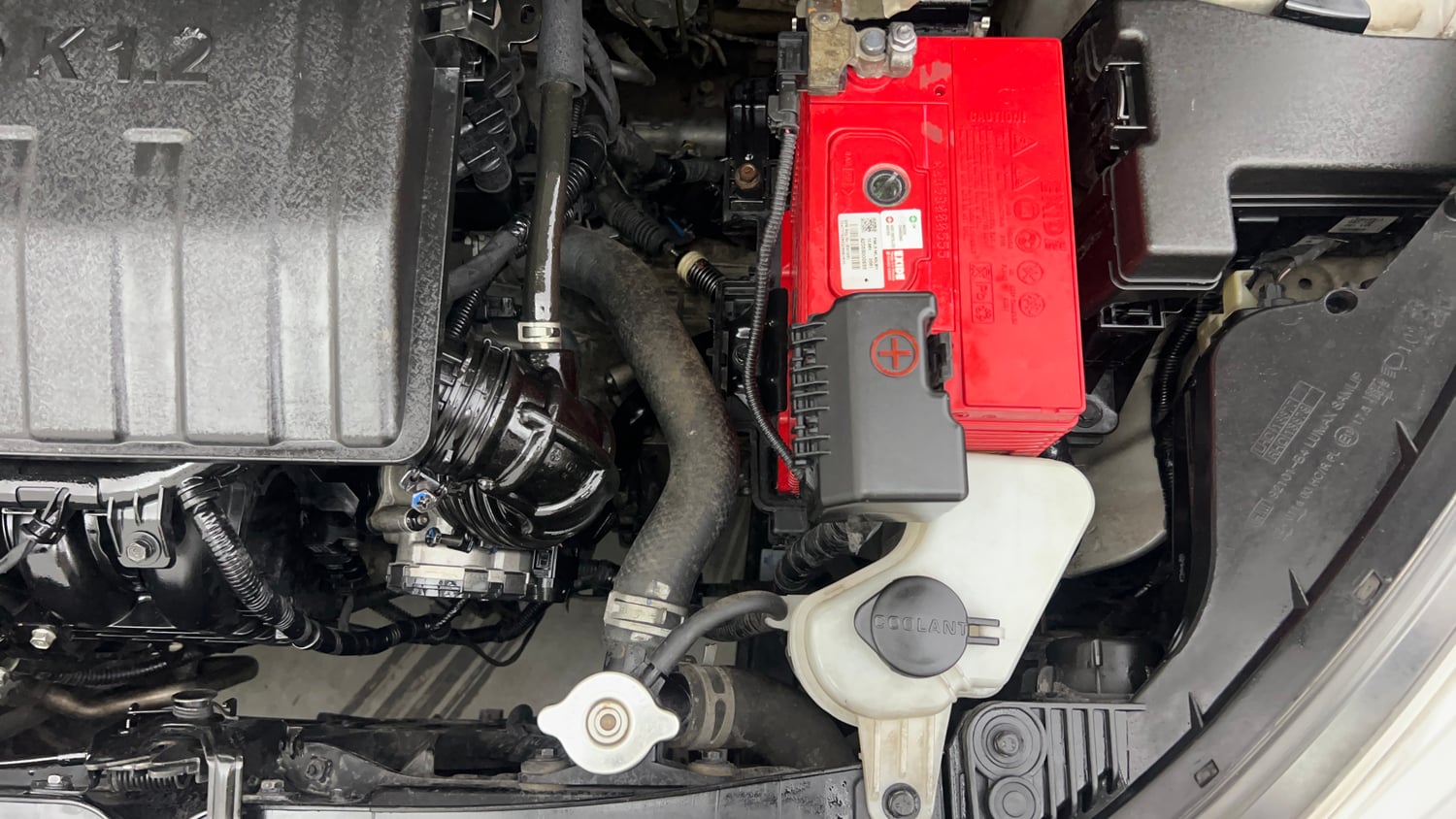 Used 2018 Hyundai Xcent SX Petrol Manual engine ENGINE LEFT SIDE VIEW