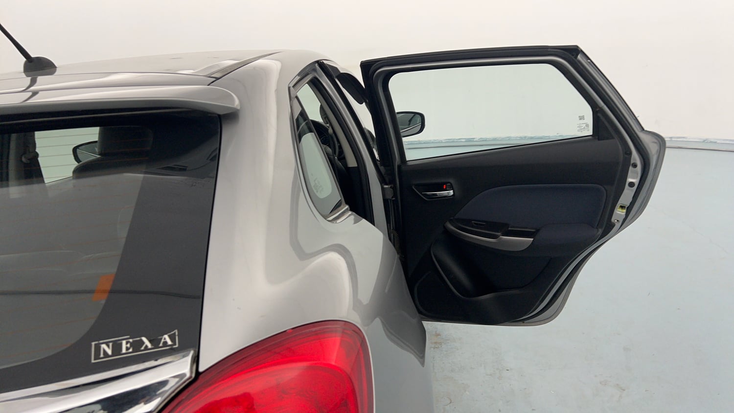 Used 2021 Maruti Suzuki Baleno Zeta Petrol Manual interior RIGHT REAR DOOR OPEN VIEW