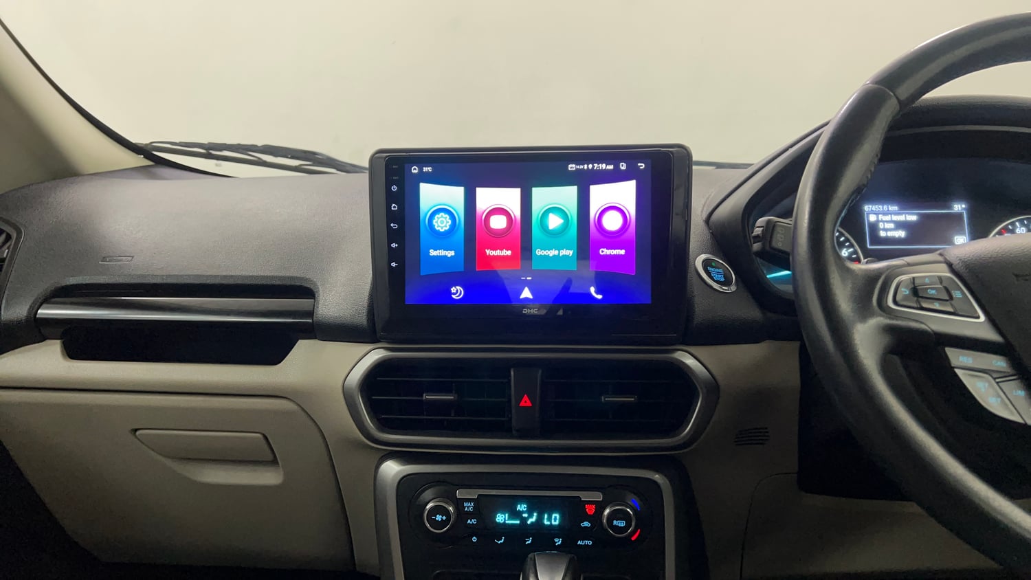 Used 2021 Ford EcoSport Titanium Plus 1.5L Ti-VCT AT Petrol Automatic interior MUSIC SYSTEM & AC CONTROL VIEW