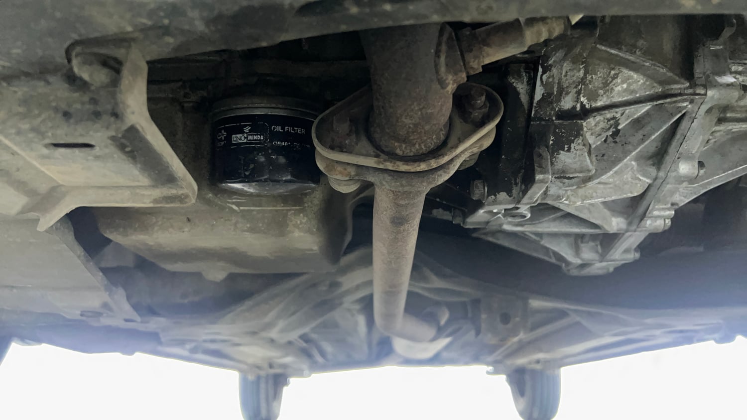 Used 2016 Maruti Suzuki Celerio VXi AMT Petrol Automatic extra FRONT LEFT UNDERBODY VIEW