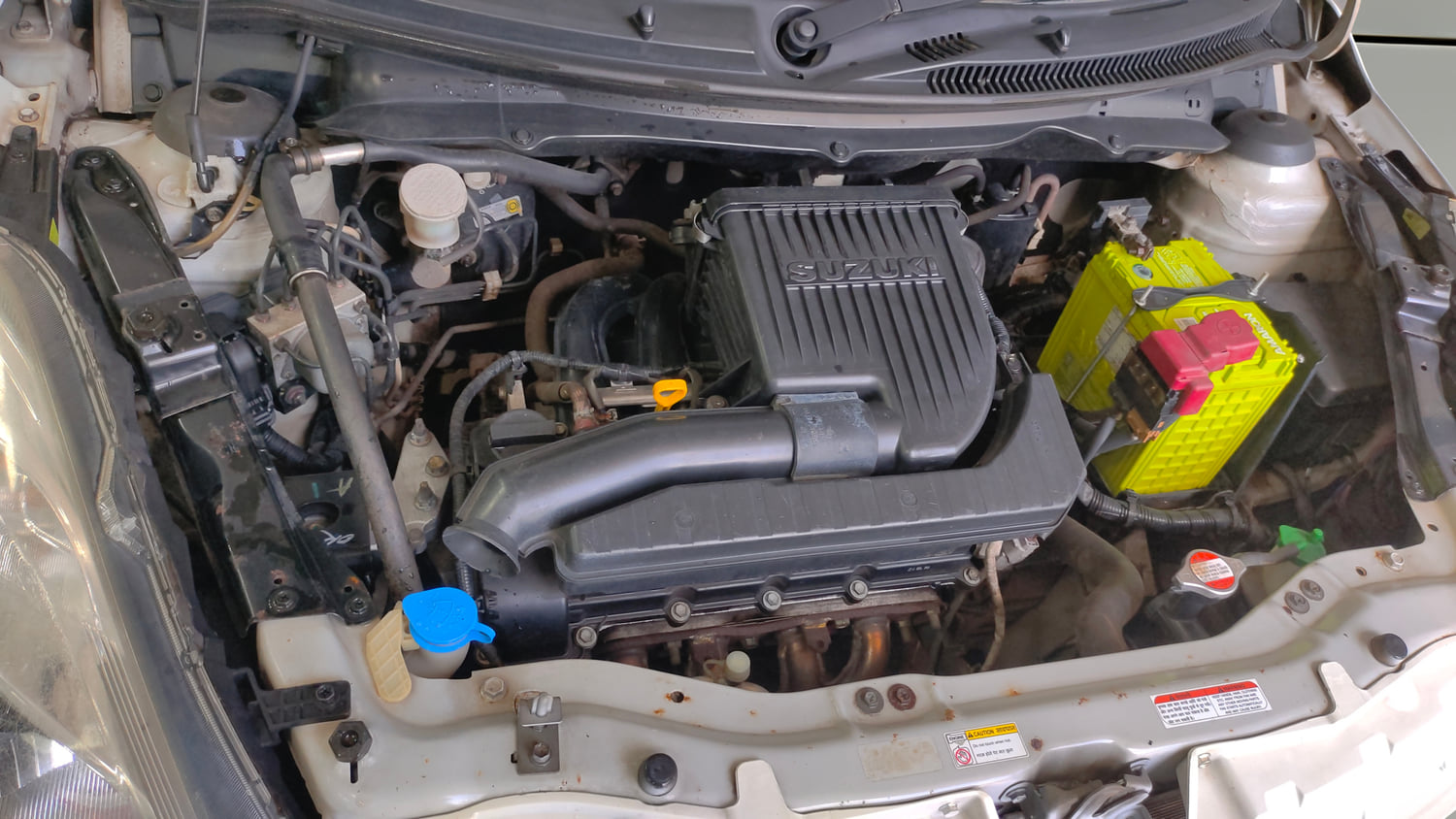 Used 2017 Maruti Suzuki Swift Dzire ZXI Petrol Manual engine ENGINE RIGHT SIDE VIEW