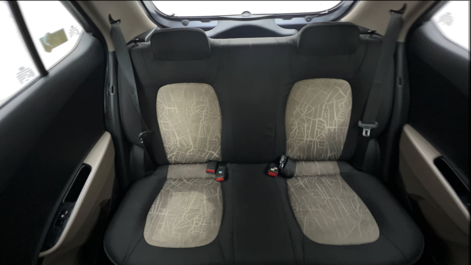 Used 2016 Hyundai Grand i10 Sportz 1.2 Kappa VTVT Petrol Manual interior REAR SEAT CONDITION VIEW