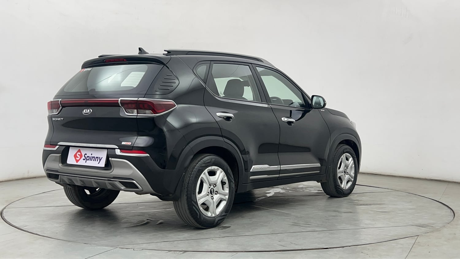 Used 2020 Kia Sonet HTX 1.0 iMT Petrol Manual exterior RIGHT REAR CORNER VIEW
