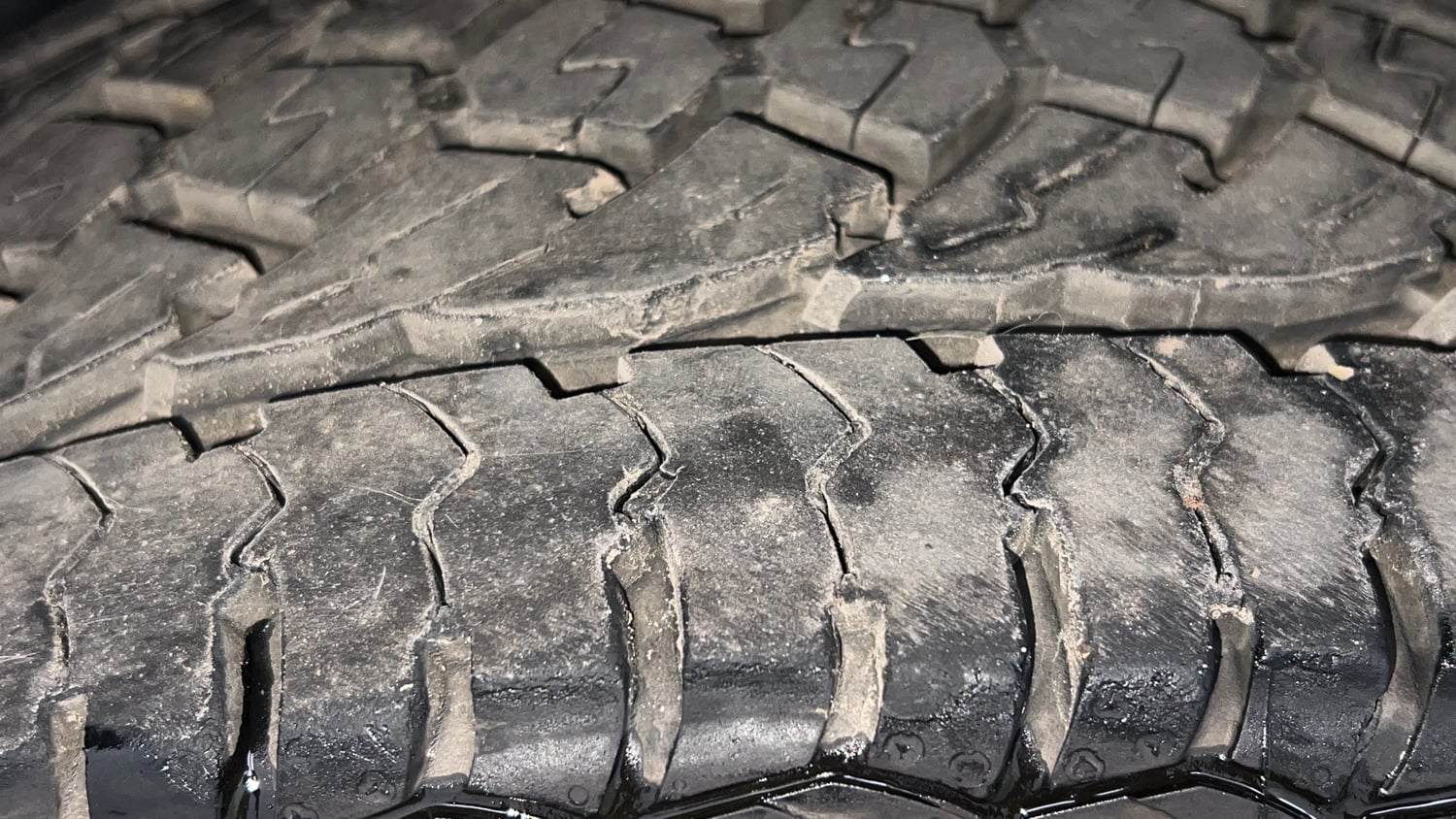 Used 2020 Tata Harrier XZA Plus Dual Tone Diesel Automatic tyres LEFT FRONT TYRE TREAD VIEW
