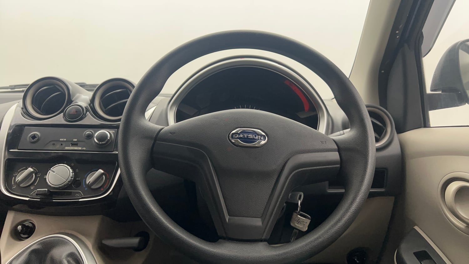 Used 2016 Datsun Go Plus Style Edition Petrol Manual interior STEERING VIEW