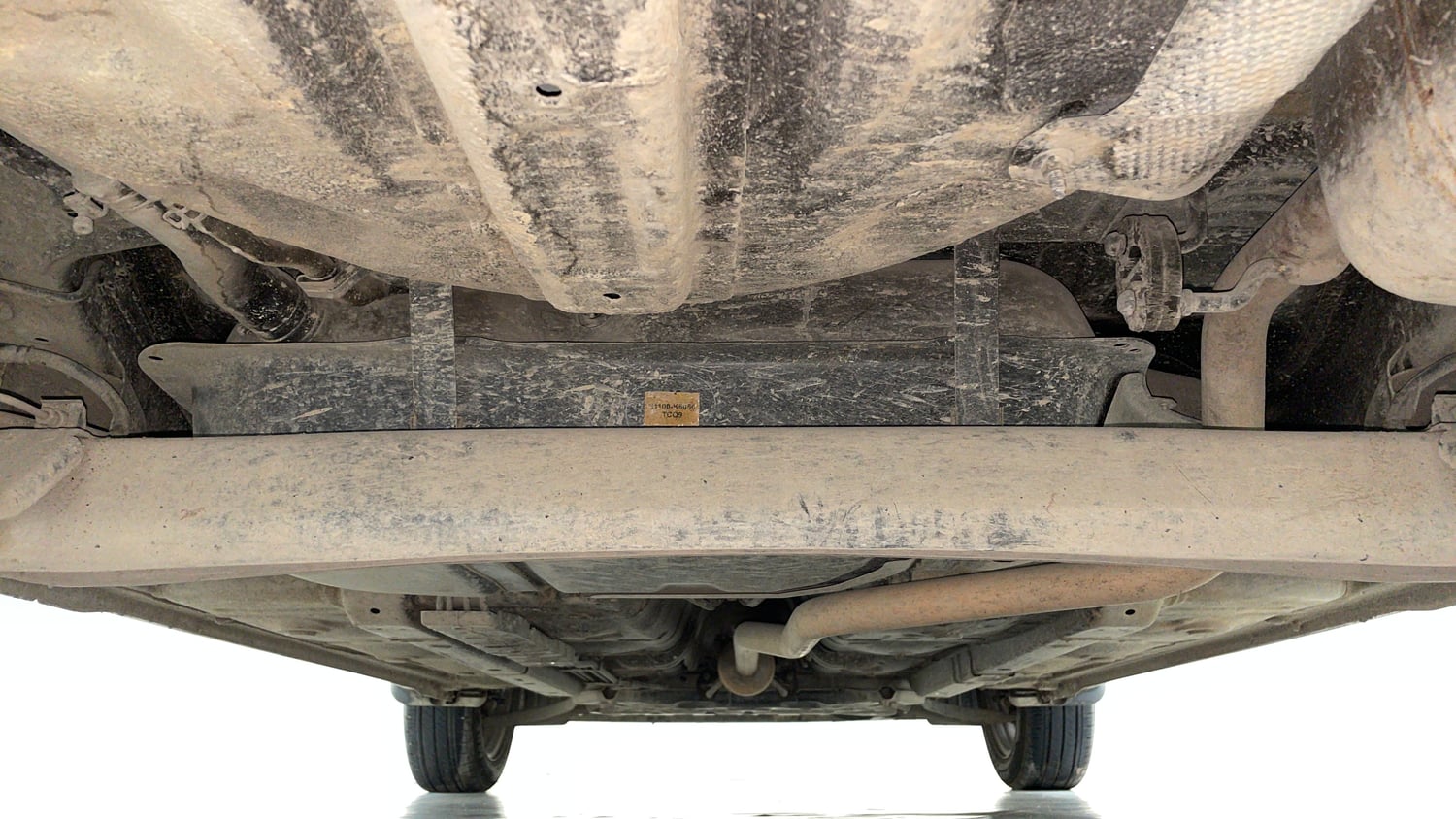 Used 2023 Hyundai Grand i10 Nios Sportz 1.2 Kappa VTVT Petrol Manual extra REAR UNDERBODY VIEW (TAKEN FROM REAR)