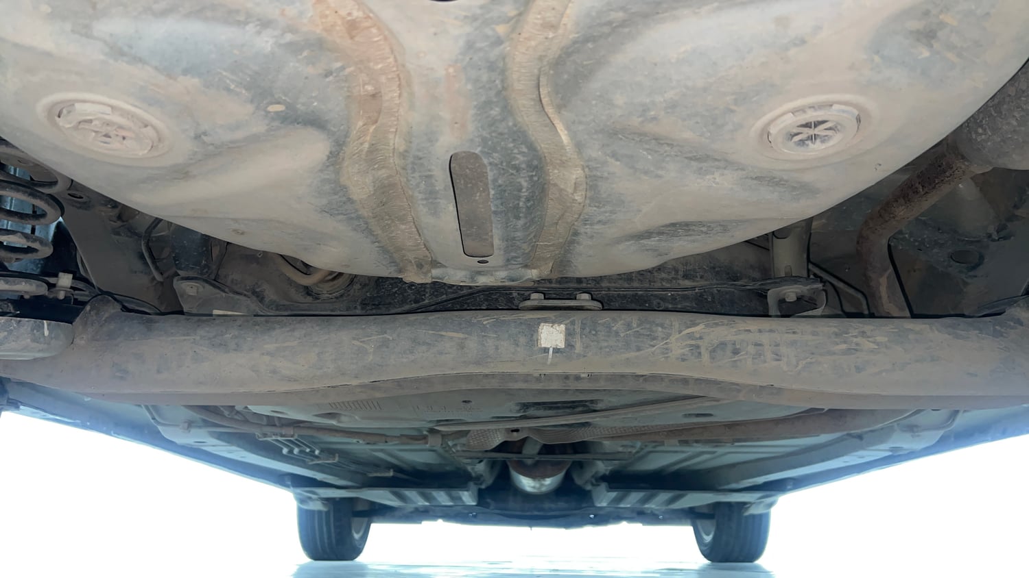 Used 2022 Maruti Suzuki Baleno Zeta MT Petrol Manual extra REAR UNDERBODY VIEW (TAKEN FROM REAR)