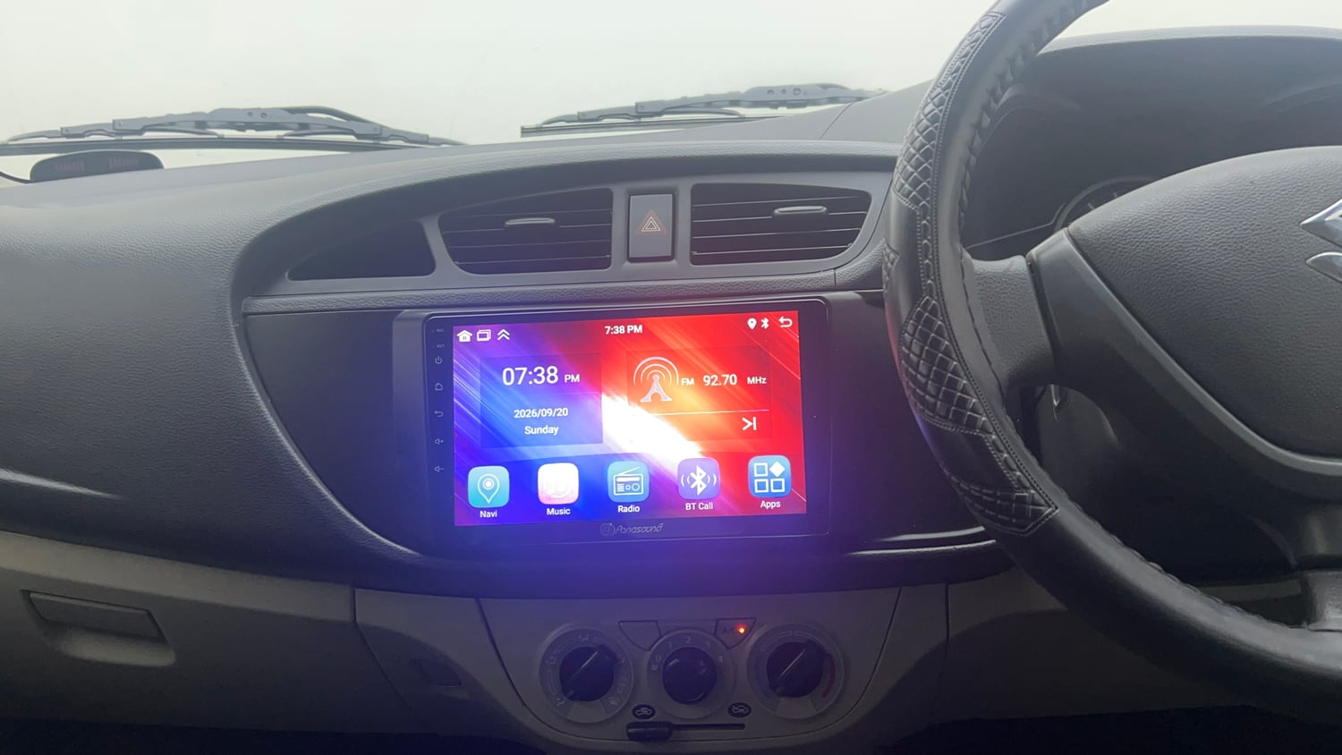 Used 2017 Maruti Suzuki Alto K10 LXI Petrol+cng(outside fitted) Cng Manual interior MUSIC SYSTEM & AC CONTROL VIEW