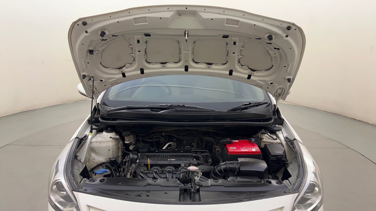 Used 2016 Hyundai Verna 1.6 VTVT SX Petrol Manual engine ENGINE & BONNET OPEN FRONT VIEW