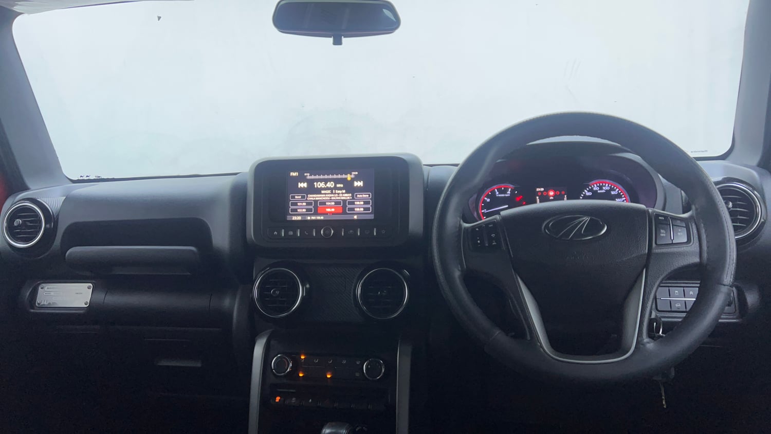 Used 2022 mahindra Thar LX Hard Top Diesel AT 4WD Diesel Automatic interior DASHBOARD VIEW