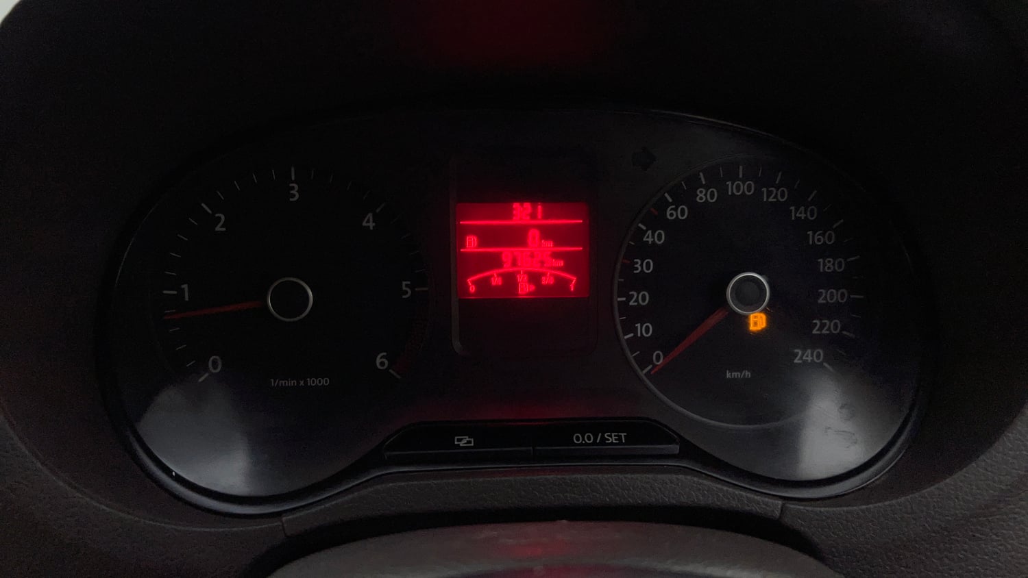 Used 2013 Volkswagen Vento Comfortline Diesel Diesel Manual interior CLUSTERMETER VIEW